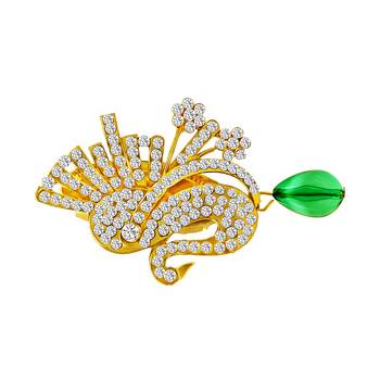 Gold brooch 3