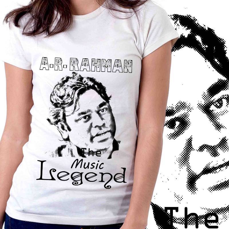 Ar.Rahman Music Legend Womens T-shirt