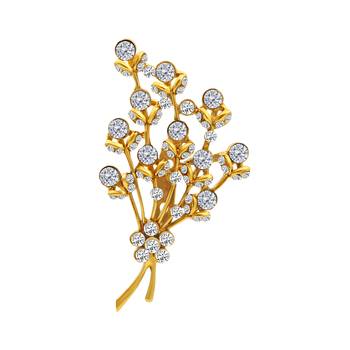 Gold brooch 1