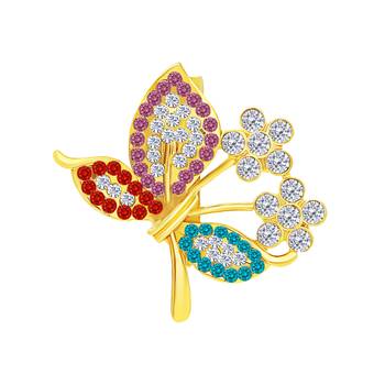 Gold brooch 1
