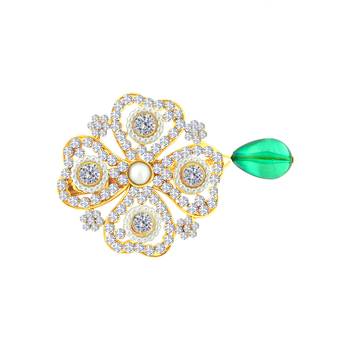 Gold brooch 3