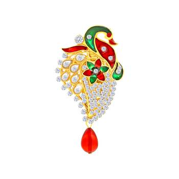 Gold brooch 1