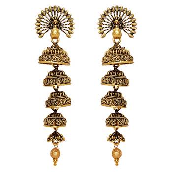 Gold Danglers Drops 1