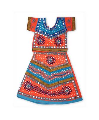 Orange Girls Chaniya Choli 1