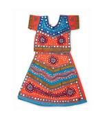 Orange Girls Chaniya Choli