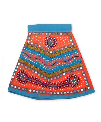 Orange Girls Chaniya Choli 2