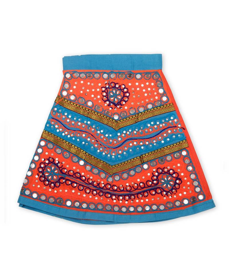 Orange Girls Chaniya Choli