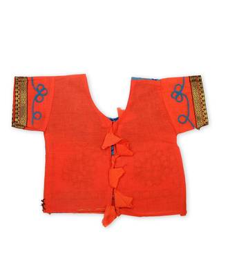 Orange Girls Chaniya Choli 8