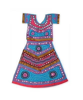 Blue Girls Chaniya Choli 1