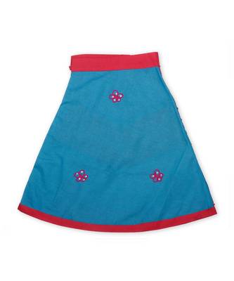 Blue Girls Chaniya Choli 4