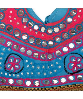 Blue Girls Chaniya Choli 7