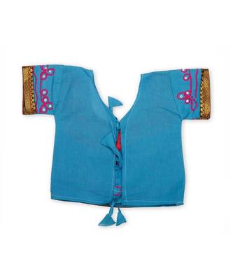 Blue Girls Chaniya Choli 8