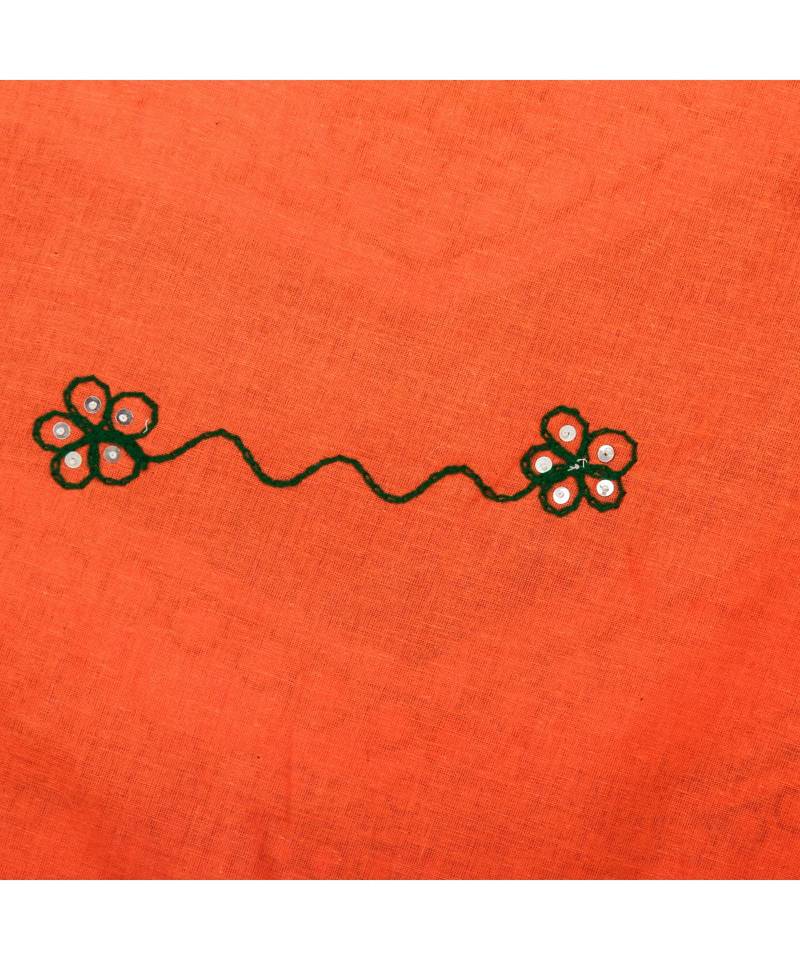 Orange/Blue Girls Chaniya Choli