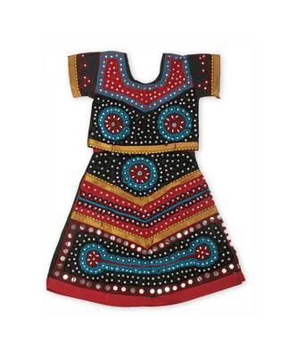 Black/Blue Girls Chaniya Choli 1