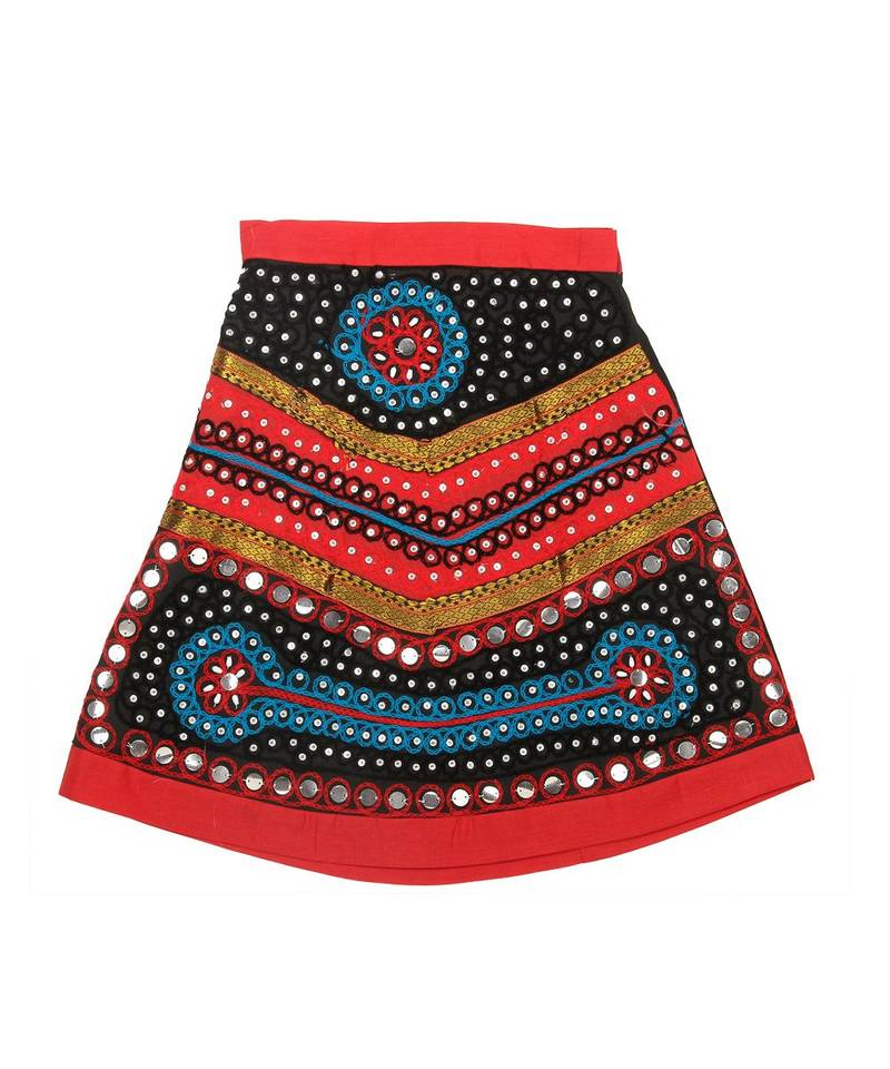 Black/Red Girls Chaniya Choli