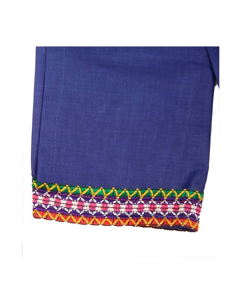 Red Kutchi Flower Embroidery Chaniya Choli