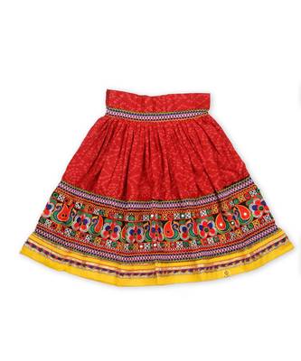 Yellow Bandhani Print Chaniya Choli 2