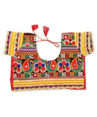 Yellow Bandhani Print Chaniya Choli 4