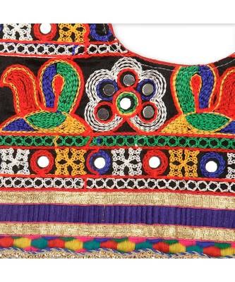 Red Bandhani Print Chaniya Choli 7