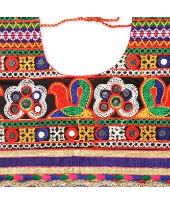 Orange Bandhani Print Chaniya Choli 7
