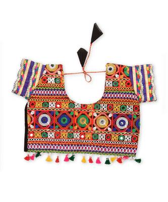 Black Kutchi Embroidery Chaniya Choli 7