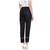 women regular fit black ethnic trouser pant