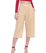 Women's Fashionable Stylish Beige Trousers