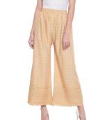 Women's Fashionable Stylish Golden Trousers
