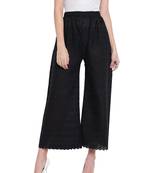 Women's Fashionable Stylish Black Trousers