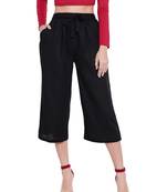 Women's Fashionable Stylish Black Trousers
