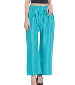 Women's Fashionable Stylish Parrot Green Trousers