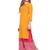 Magenta Women's Kalidar Silk Palazzo Trouser