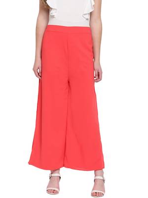Crimson Women's Layered Palazzo Trouser 1