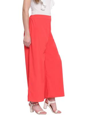 Crimson Women's Layered Palazzo Trouser 2