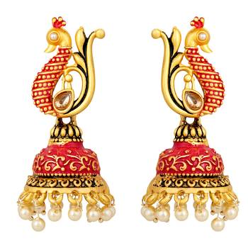 Gold earrings 1