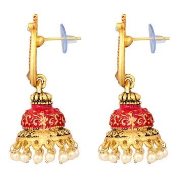 Gold earrings 2