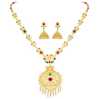 Gold necklaces 2