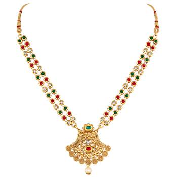 Gold necklaces 4
