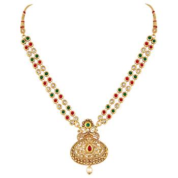 Gold necklaces 4