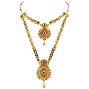 Gold necklaces 4