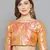 Pink Brocade readymade blouse