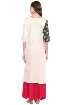 Green printed rayon ethnic-kurtis 5