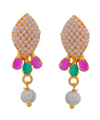Traditional Rajasthani Pearl Beautiful Delicate Pendant Set 2
