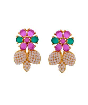 Traditional Rajasthani Pearl Beautiful Delicate Pendant Set 2