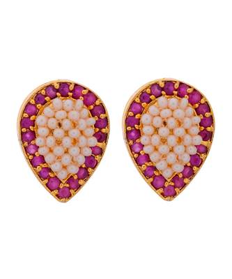 Traditional Rajasthani Pearl Beautiful Delicate Pendant Set 2