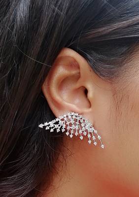 Silver earrings 1