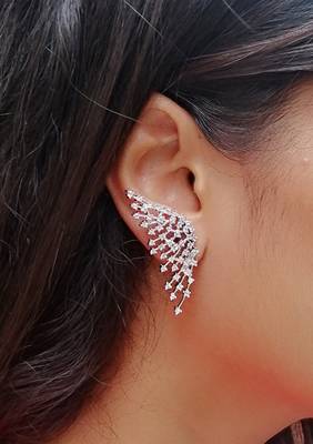 Silver earrings 1