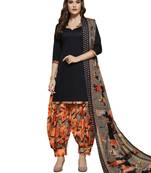 Black Printed Cotton Salwar
