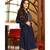 Navy Blue Moroccan Style Dress