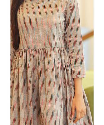 Grey Ikkat Tunic 4